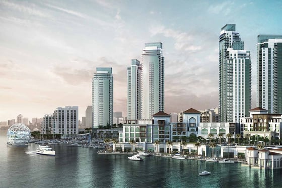 Chic luxury apartment in Dubai Creek Harbour, picture 2
