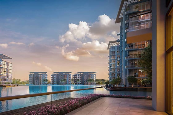 Luxury apartment in Mohammed Bin Rashid City with beautiful lagoon view, picture 9