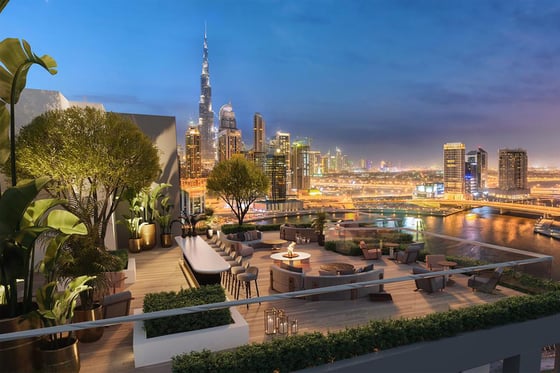 Luxury apartment in Business Bay with Dubai Creek and Burj Khalifa view, picture 16