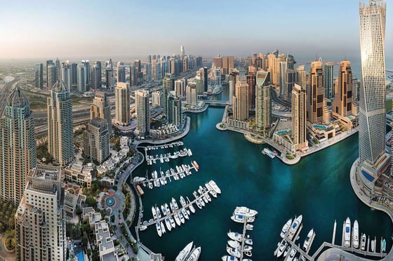 Luxury apartment in serviced Dubai Marina residence with full marina view, picture 13