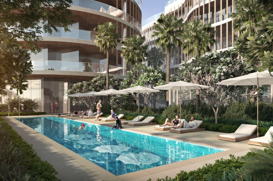 Large family apartment in waterfront Canal residence, Jumeirah, picture 10
