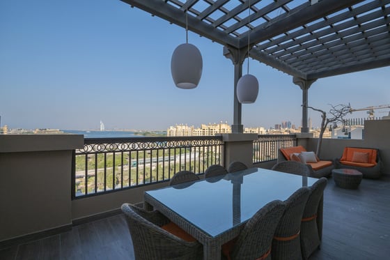 Upgraded Fairmont Penthouse with Burj Al Arab Views on Palm Jumeirah, picture 21