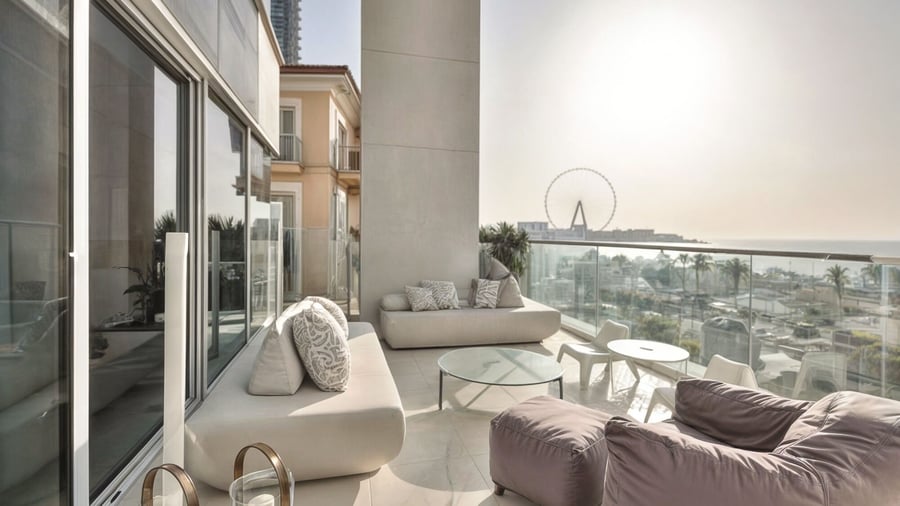 Exclusive apartment in JBR with panoramic sea views, picture 1