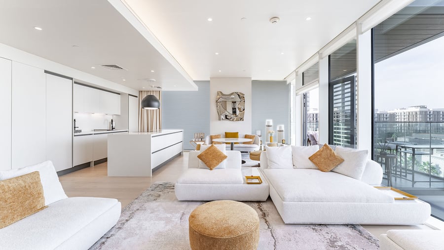 Fully upgraded apartment in Bluewaters with Ain view, picture 1