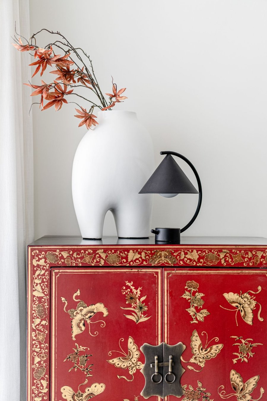 Chinese cabinet detail