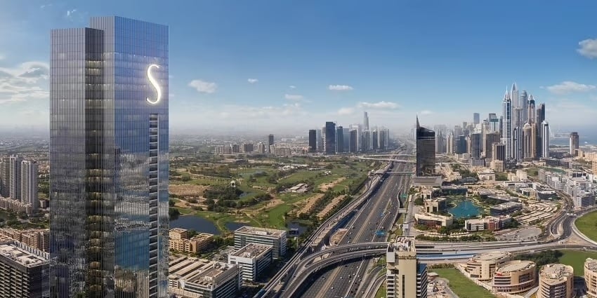 The S Tower in Dubai Internet City