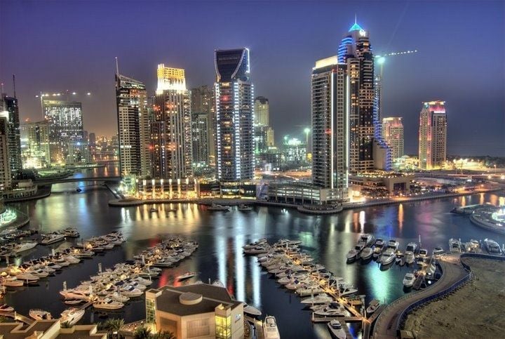 Dubai marina