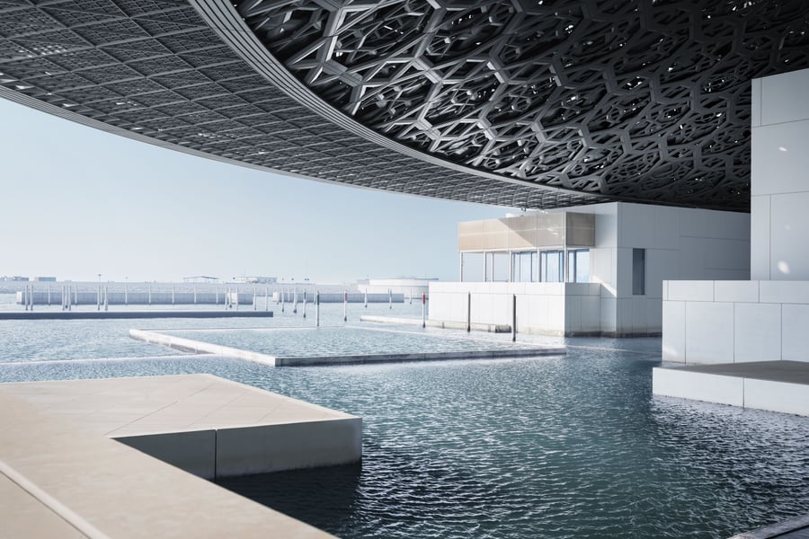 Roof of the Louvre Abu Dhabi
