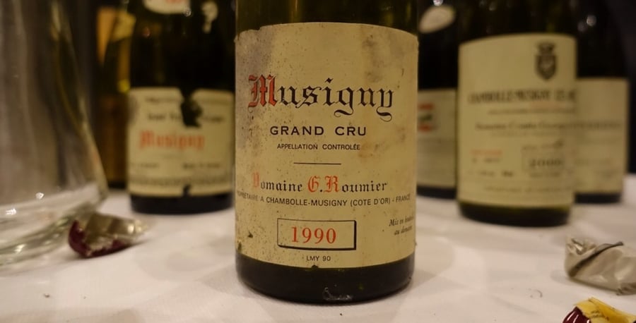 Top 10 most expensive wines in the world | Domaine Georges & Christophe Roumier Musigny Grand Cru - $12,186