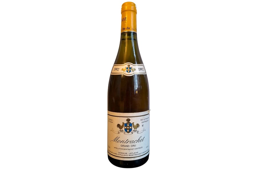 Top 10 most expensive wine in the world | Domaine Leflaive Montrachet Grand Cru -  $10,184