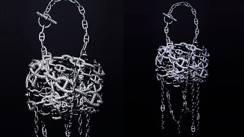 Top 10 most expensive handbags in the world | Hermes Chaine'd Ancre Bag - USD 1.4 Million