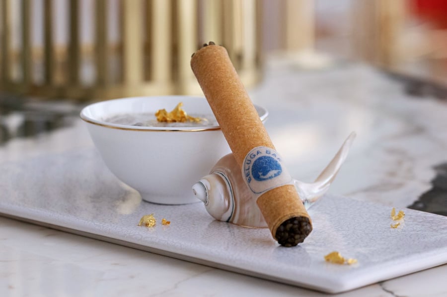 World's most expensive dishes |  Beluga's Almas caviar - $9,884