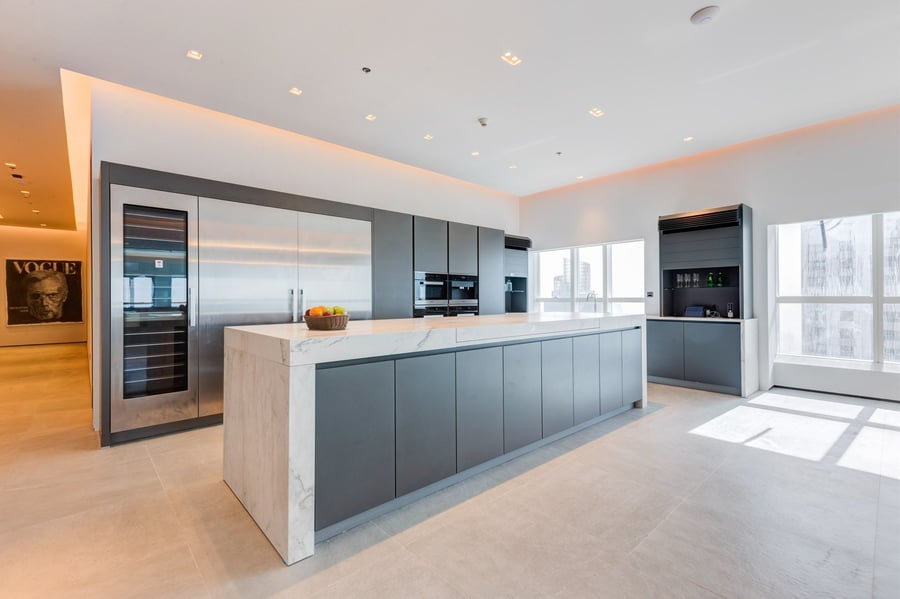open kitchen
