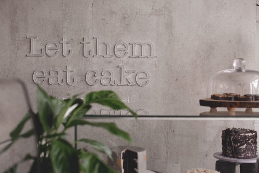 Let them eat cake