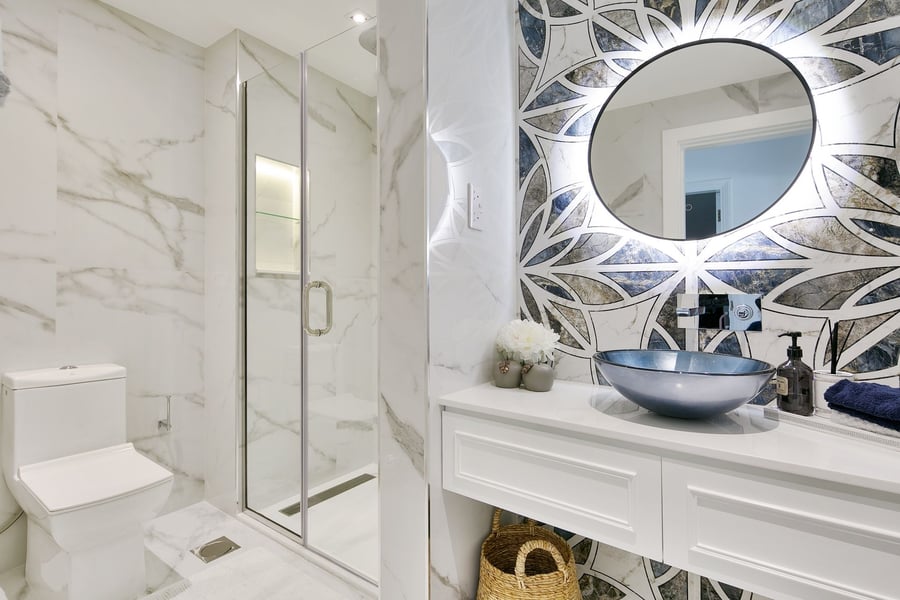 Guest washroom