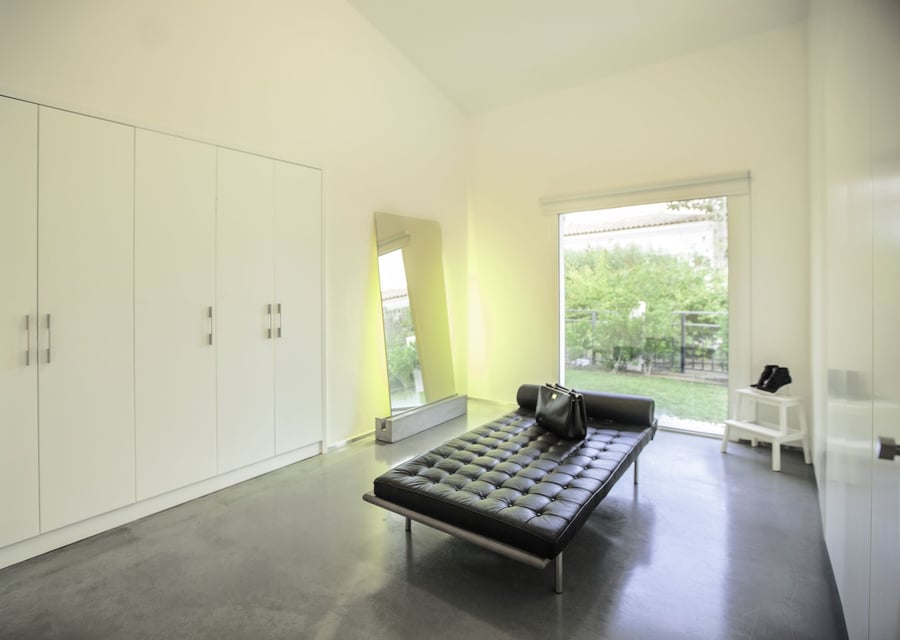 Dressing room area
