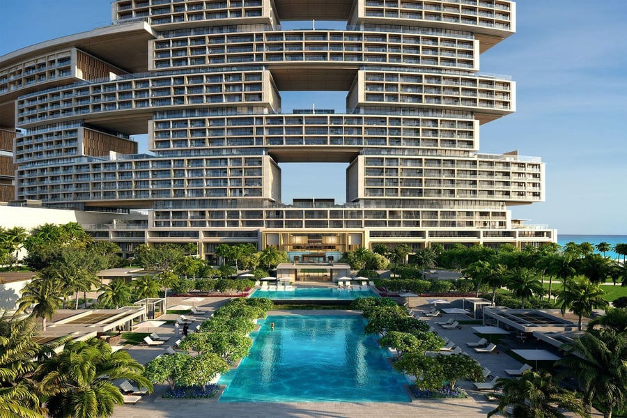 Residence outdoor pool