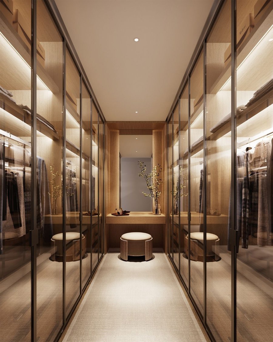 Dressing room Mr C Residences Jumeirah