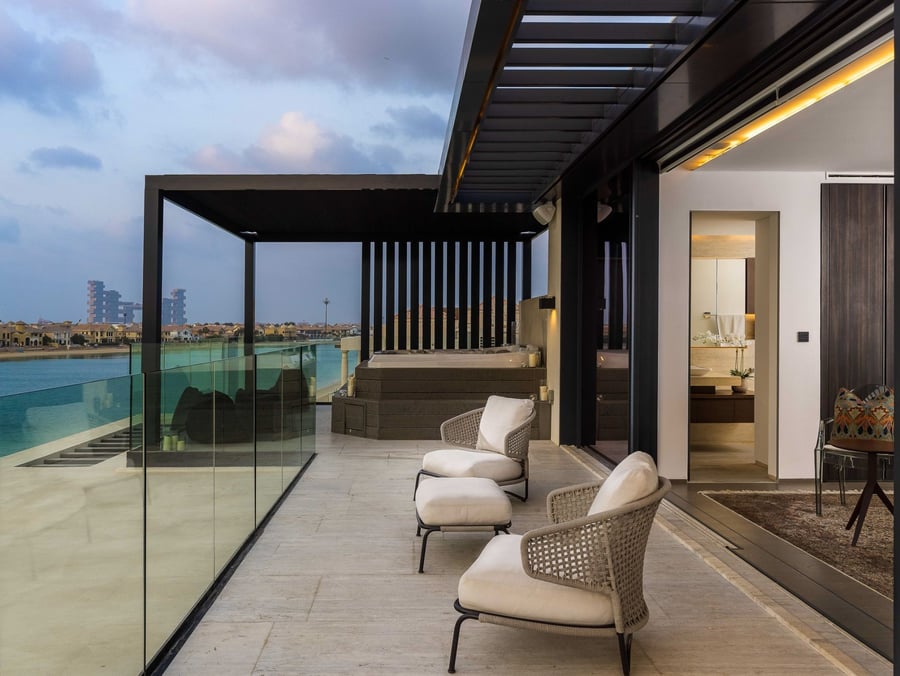 Outdoor balcony
