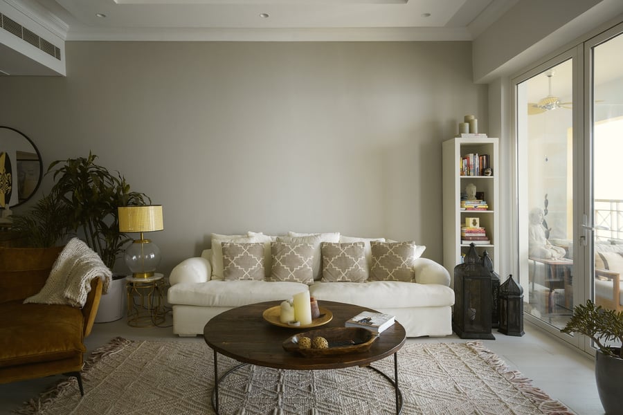 Living area Palm Jumeirah shoreline apartment