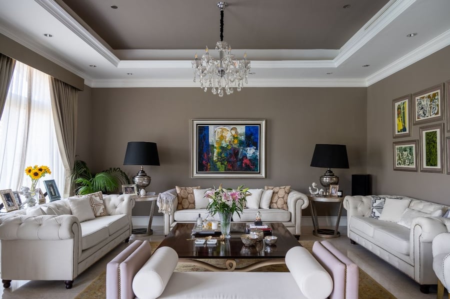 Palm Jumeirah Penthouse living