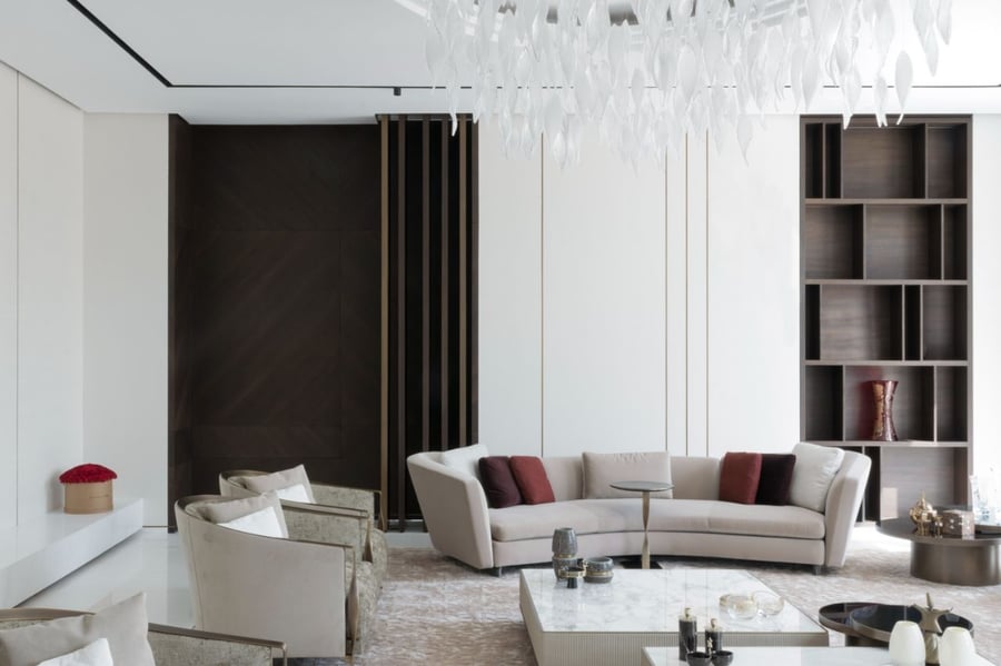 Umm Al Sheif villa living