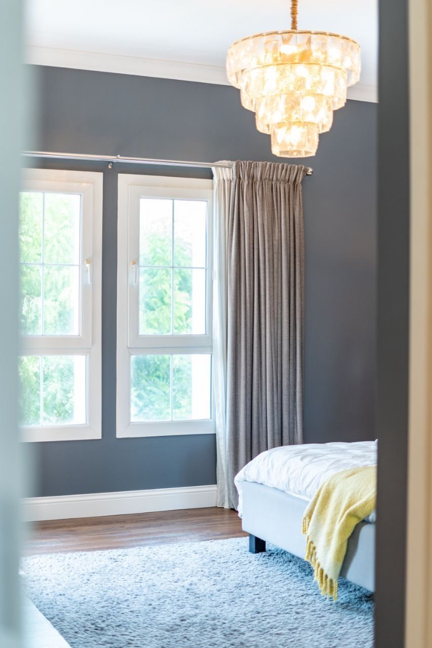 Arabian Ranches home bedroom detail LUXHABITAT
