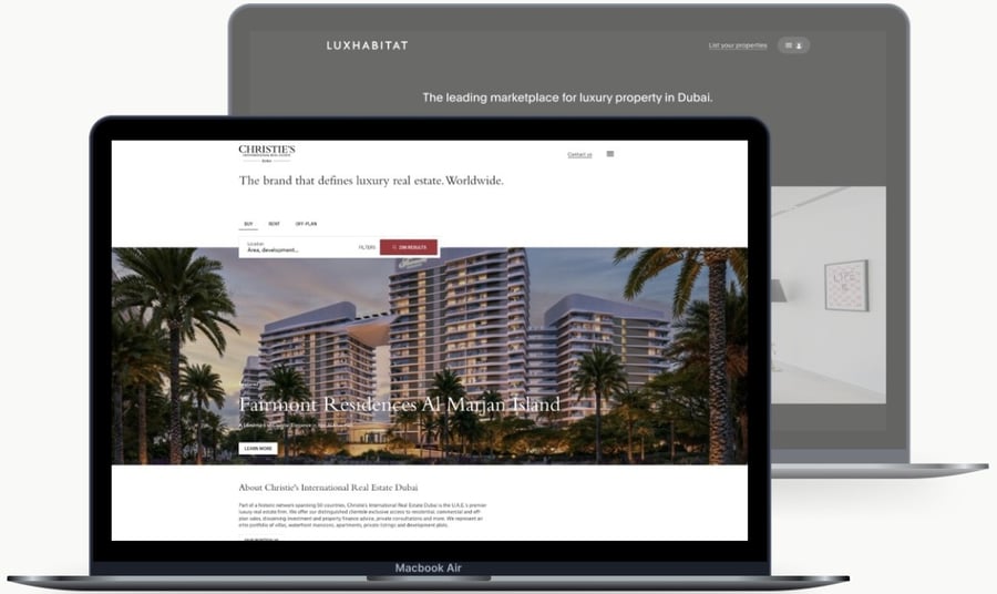 Real estate website